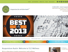 Tablet Screenshot of 512wellness.net